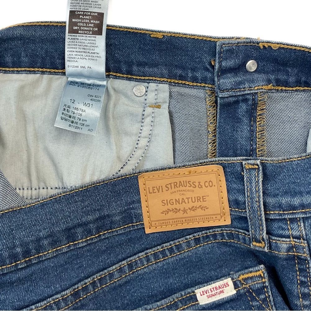 Signature by Levi Strauss Heritage Mid-Rise Boyfriend Jeans - Picture 6 of 6